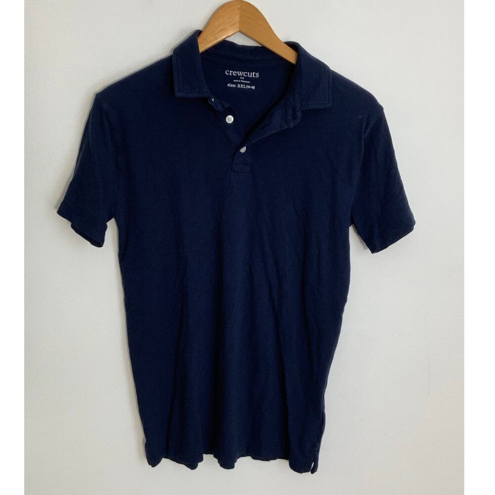 Crewcuts Navy Polo size XXL 15-16